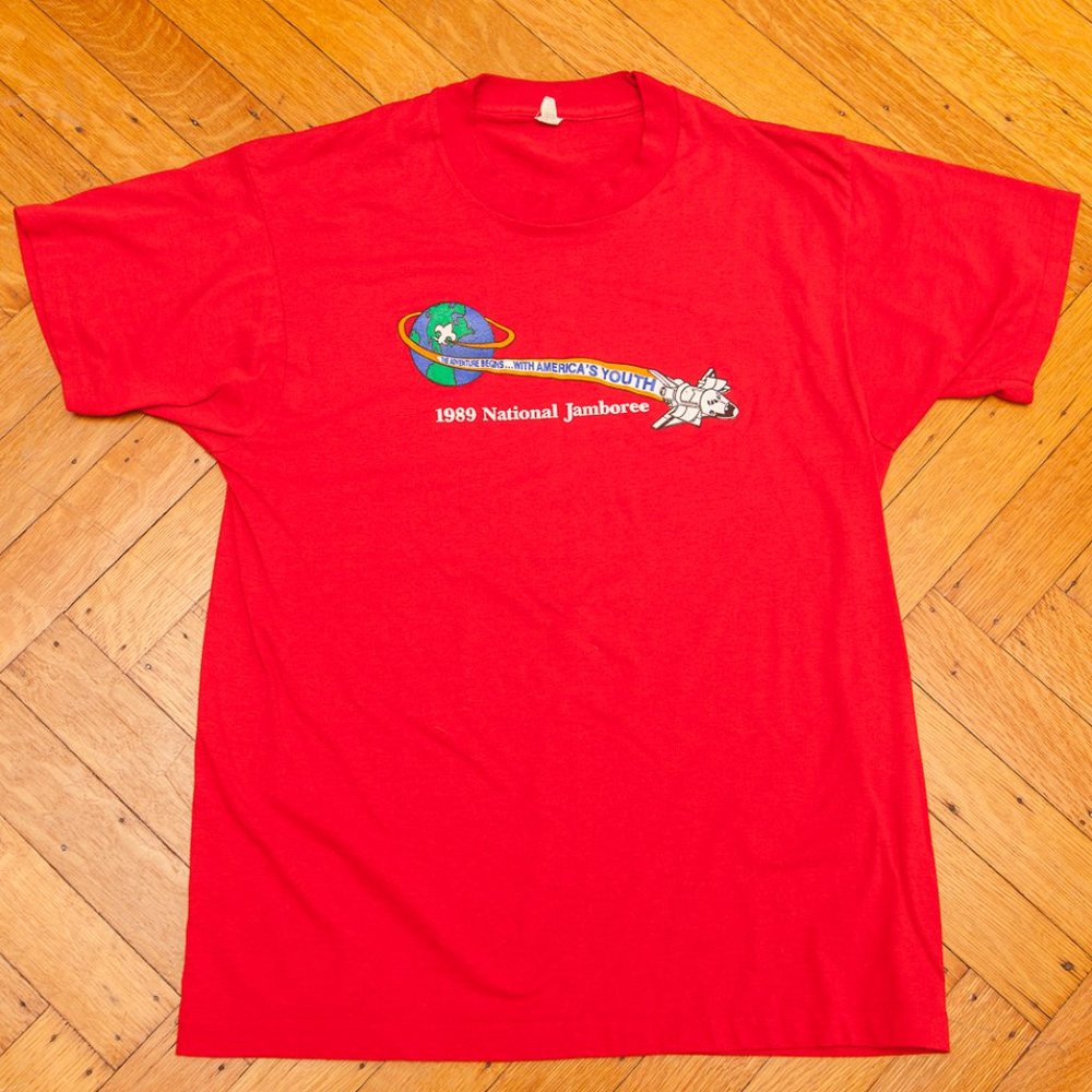 Vintage 1989 National Jamboree Single Stitch Tee